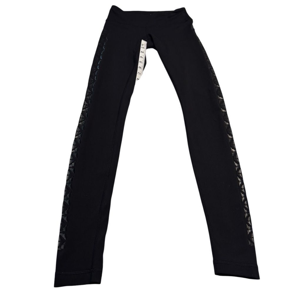 Lululemon Wunder Under Pant Full On Luon (Aztec Print) Sz. 2 - Picture 8 of 11
